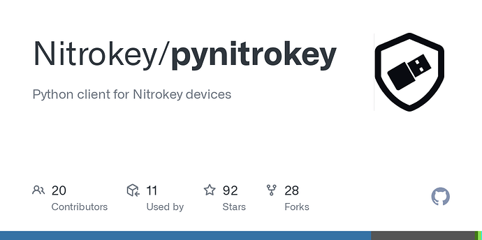 NK3A Nitropy test fails - Nitrokeys - Nitrokey Support